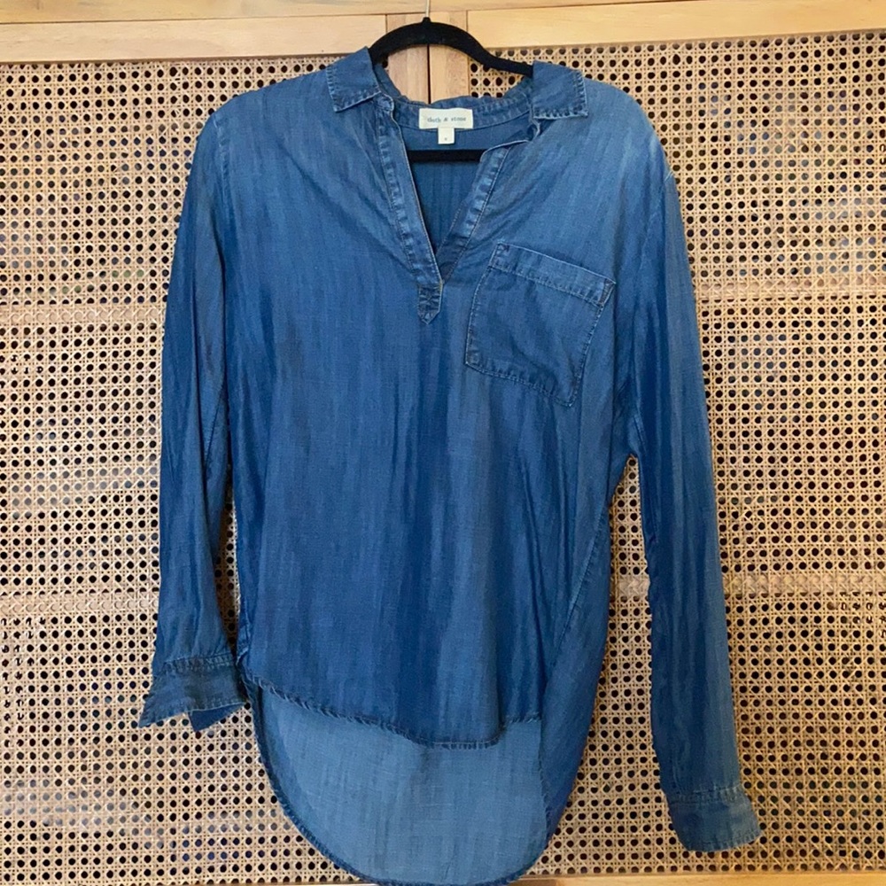 Cloth & Stone chambray blouse